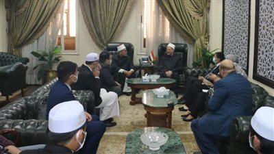 مفتي الجمهورية يستقبل وفدًا دينيًّا تايلانديًّا لبحث تعزيز التعاون