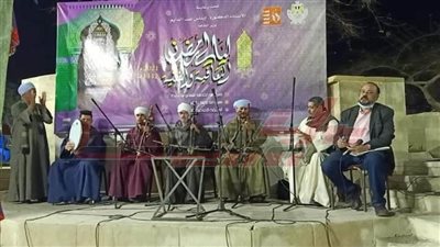 السيرة الهلالية في واحة الشعراء بالحديقة الثقافية بالسيدة زينب في رمضان