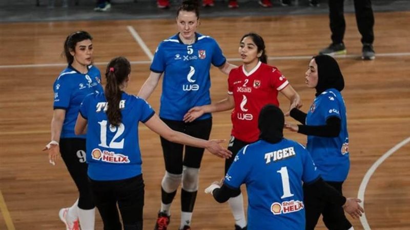 سيدات طائرة الأهلي