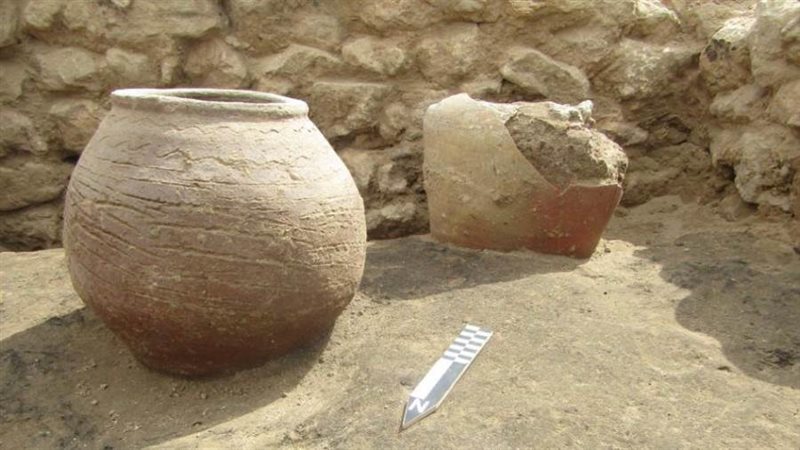 اوانى اثرية مكتشفه