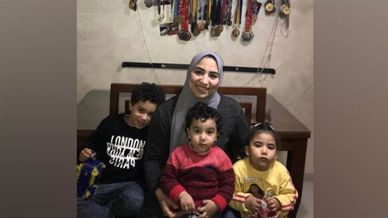 عبير عبد الرحمن بطلة