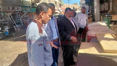 حملات إشغالات مكبرة بشوارع محافظة كفر الشيخ