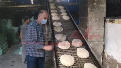 ضبط مخبزين بتهمة الاستيلاء على 1.4 طن دقيق مدعم بكفر الشيخ
