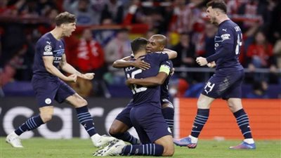 مانشستر سيتي يتأهل لنصف نهائي  أبطال أوروبا بعد تعادله مع أتليتكو مدريد