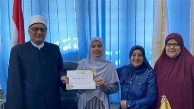 شمال سيناء تحصل على المركز الثامن على مستوى الجمهورية في الطالبة المثالية 