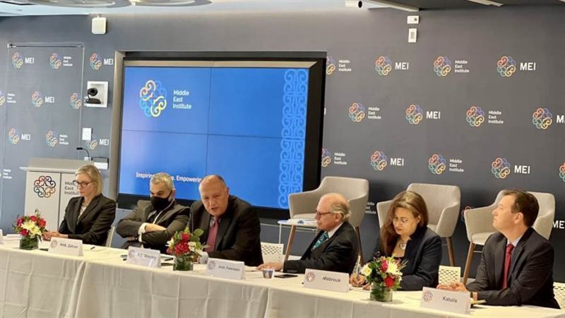 وزير الخارجية سامح