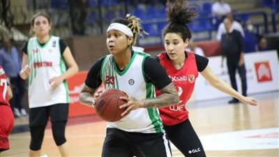 سبورتنج يتفوق على الأهلي ويقترب من حسم لقب دوري سوبر سيدات السلة