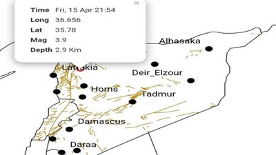 سوريا.. هزة أرضية في ريف حلب