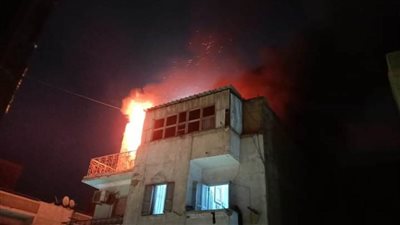 السيطرة على حريق هائل بإحدى العمارات في الإسماعيلية