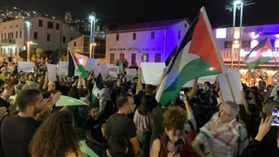 فلسطينيو الداخل ينظمون وقفة في حيفا نصرةً للقدس