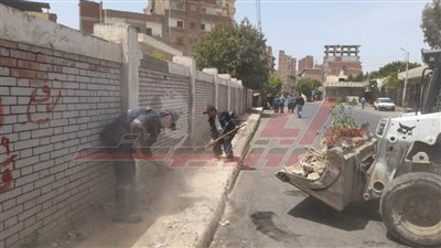 رفع كفاءة المخلفات الصلبة بمحافظة كفر الشيخ