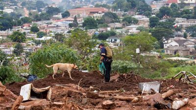 شهود عيان يروون تفاصيل مأساة فيضانات  جنوب إفريقيا