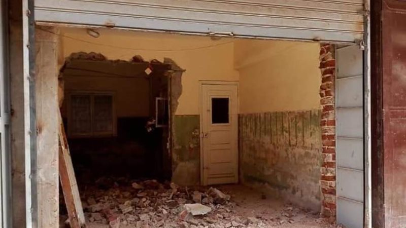 ضبط مخالفة بالمنيا