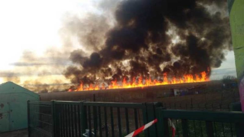 حريق في فرنسا - أرشيفية