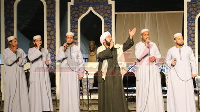 سباعية الإنشاد الديني.. وشعبية الوادى الجديد في احتفالات قصور الثقافة