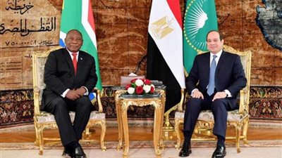 الرئيس السيسي يعزي هاتفيا رئيس جنوب أفريقيا في ضحايا الفيضانات التي ضربت مدينة 
