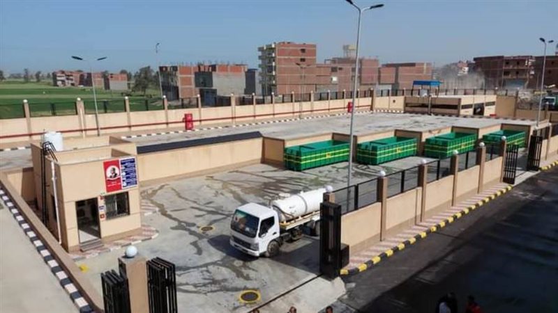 إنشاء محطتين تجميع