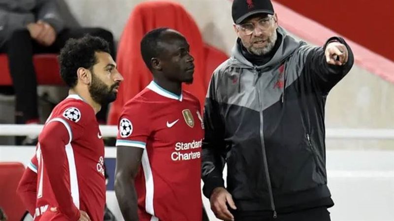 كلوب وصلاح وماني