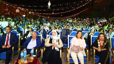 وزيرة التضامن تفتتح ليالي الجبخانة وتدشن مشروع تطوير المنطقة وتمكين أهالي عزبة خير الله