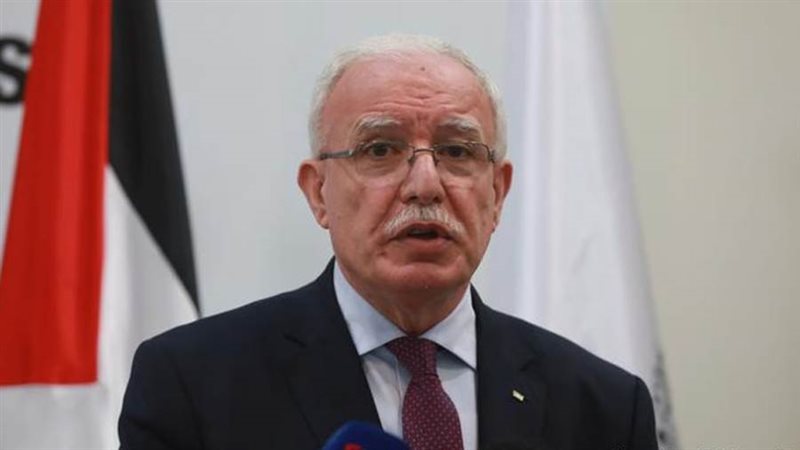 وزير الخارجية الفلسطيني