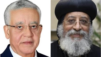 البابا تواضروس يستقبل تهنئة من رئيس 