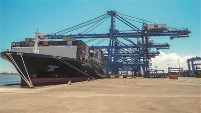 تداول 25 سفينة للحاويات والبضائع العامة بميناء دمياط خلال 24 ساعة