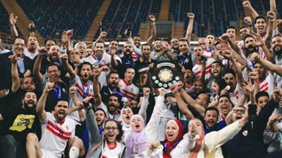 مكاسب طائرة رجال الزمالك عقب التتويج بدوري النخبة