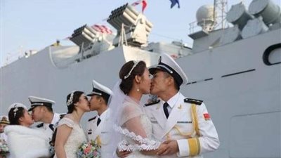  افشاء أسرار عسكرية صينية بالغة السرية من صور حفل زفاف