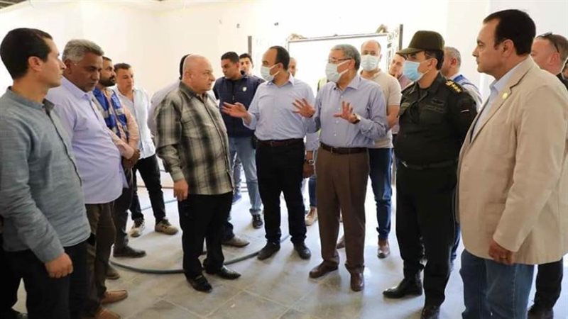 محافظ المنيا يتفقد