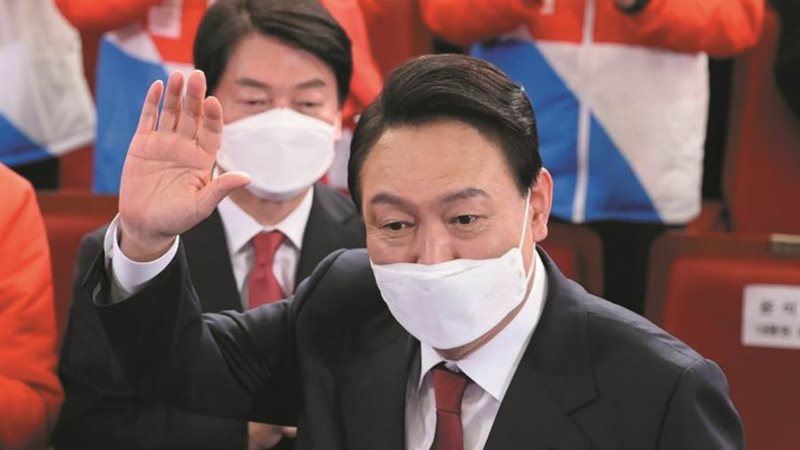 الرئيس الكوري الجنوبي