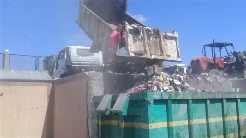 نقل ٣٦٥٠ طن مخلفات