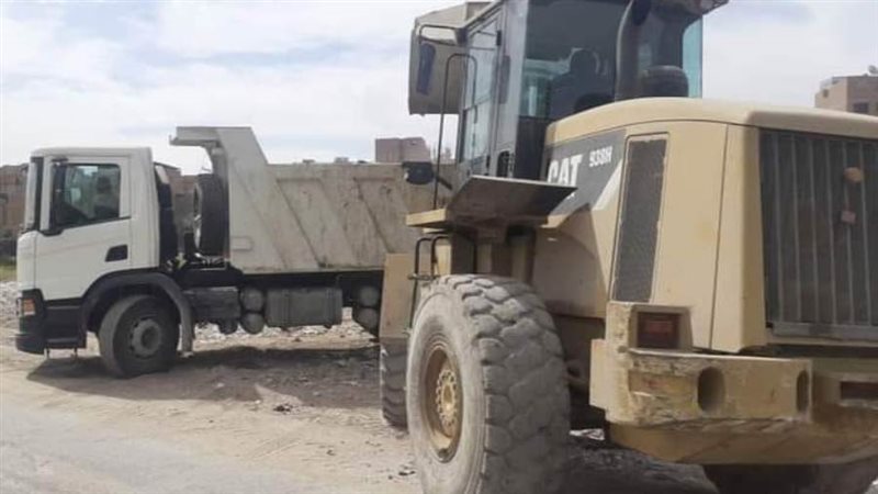 رفع المخلفات ببنى