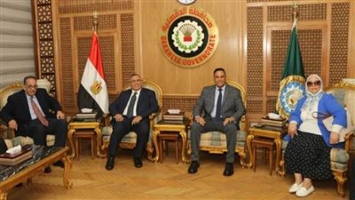 رئيس حزب الوفد يلتقي محافظ الدقهلية