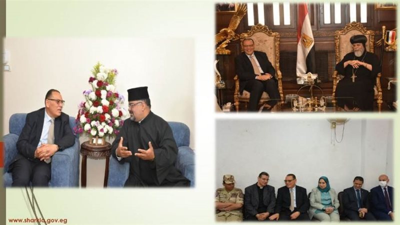 محافظ الشرقية خلال