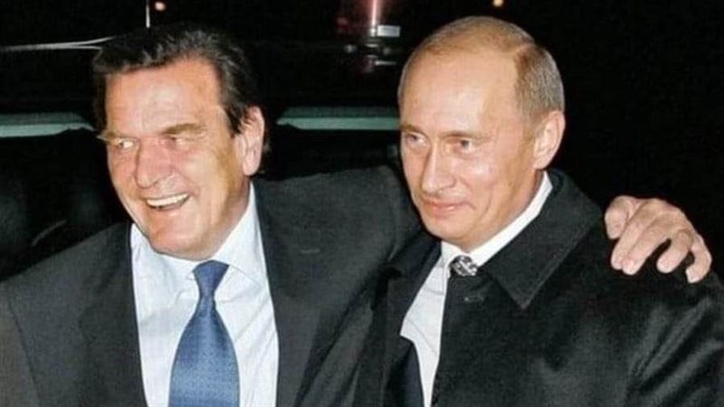 شرودر وبوتين