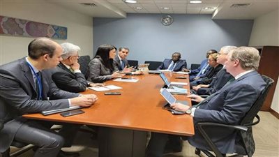 الدكتورة رانيا المشاط وزيرة التعاون الدولي تلتقي قيادات مجموعة البنك الدولي بواشنطن