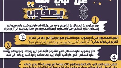  كل يوم معلومة| 5 معلومات عن نبي الله يعقوب عليه السلام