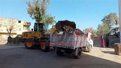 رفع كفاءة مستوى منظومة النظافة في شوارع كفر الشيخ