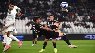 فوز يوفنتوس على ساسولو 2-1 في الدوري الإيطالي لكرة القدم