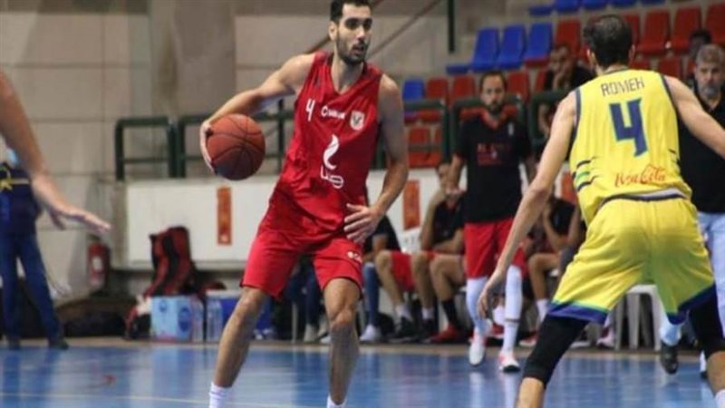 سلة الأهلي ضد الجزيرة