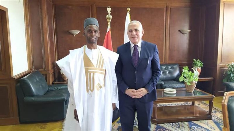 وزير الرى و السكرتير