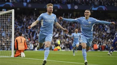 دي بروين يصعق ريال مدريد بهدف سريع بعد تمريرة متقنة من محرز