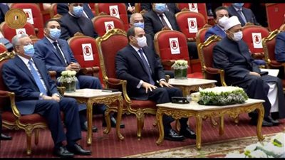 الرئيس السيسي يشهد احتفالية وزارة الأوقاف بـ