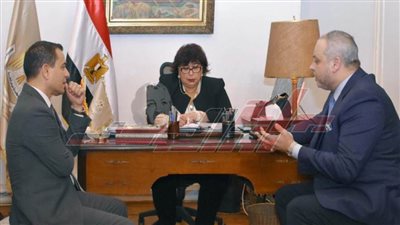 وزيرة الثقافة تضع اللمسات النهائية لإطلاق مشروع 