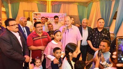 محافظ أسيوط يشارك ذوى الهمم إفطارهم السنوي
