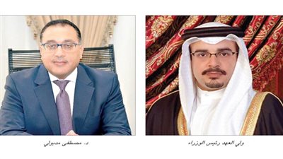 اتصال هاتفي بين رئيس الوزراء ورئيس مجلس الوزراء البحريني لبحث مجالات التعاون