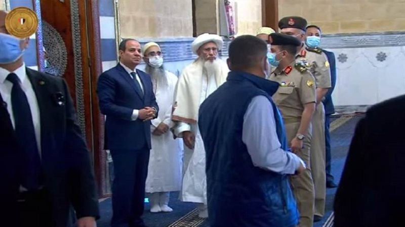 الرئيس السيسي يتفقد