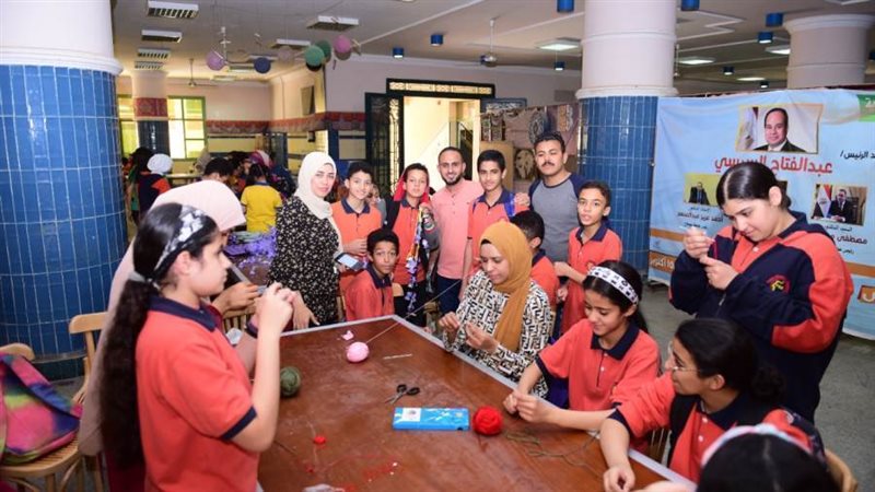 جانب من الورش