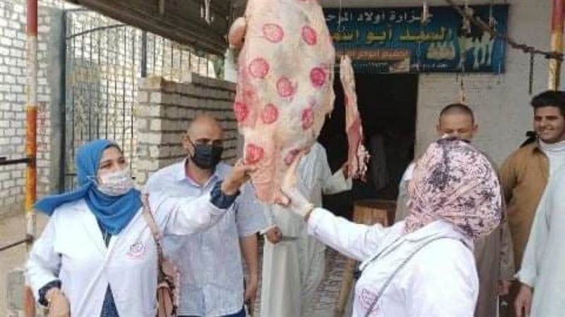 ضبط لحوم غير صالحة