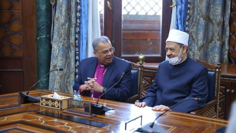 شيخ الأزهر مع رئيس